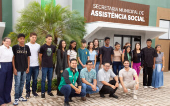 Assistência Social, Instituto Germinando Sons e CMDCA realizam cerimônia de acolhida do Programa Primeiro Emprego