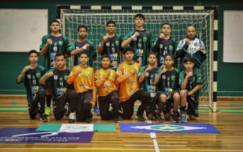 Handebol infantil de Campo Verde está entre os 4 melhores do Brasil