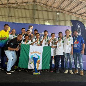 Representado pela equipe da Escola Estadual Jupiara, Campo Verde é campeão do handebol dos Jogos Escolares Estadual