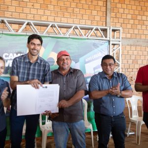 Em cerimônia de entrega de recuperação de estradas, Prefeito Alexandre anuncia novos investimentos para o Assentamento Dom Ozório