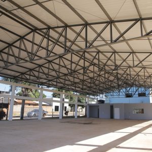 Emoção marca inauguração da primeira etapa do salão de lutas