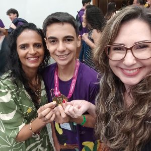 Ouro na OBMEP, aluno de Campo Verde recebe medalha em cerimônia no Rio de Janeiro