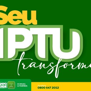 Guia para pagamento do IPTU já pode ser retirada de forma eletrônica ou pessoalmente na Secretaria de Fazenda