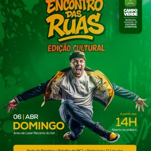 Secretaria de Cultura e Juventude realiza evento voltado ao movimento hip hop no próximo domingo