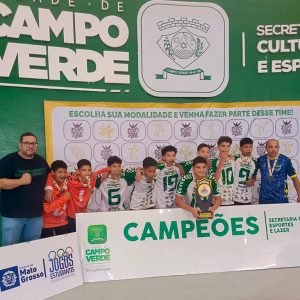 Handebol de Campo Verde conquista 3 primeiros lugares nos Jogos Regionais