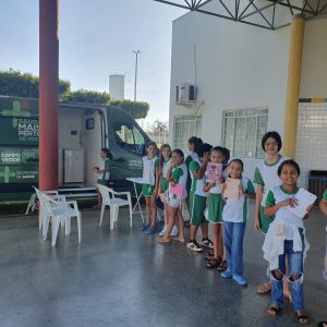 Secretaria Municipal de Saúde imuniza 1,2 mil crianças em creches e escolas municipais