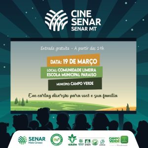 Cine Senar leva a magia do cinema à comunidade do Limeira