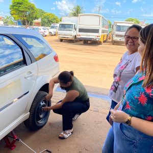 Servidoras da Prefeitura participam de curso sobre cuidados e manutenção de veículos