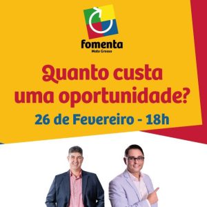 Com apoio da Prefeitura de Campo Verde, Sebrae/MT realiza palestra sobre parcerias e compras públicas no próximo dia 26