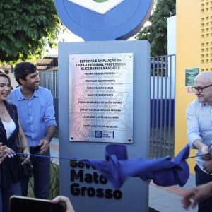 Obras de reforma e ampliação da Escola Estadual Alice Barbosa Pacheco são inauguradas