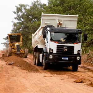 Prefeitura intensifica trabalho de recuperação de estradas na zona rural
