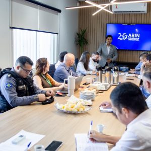 Superintendente da ABIN/MT participa de reunião do GGIM de Campo Verde